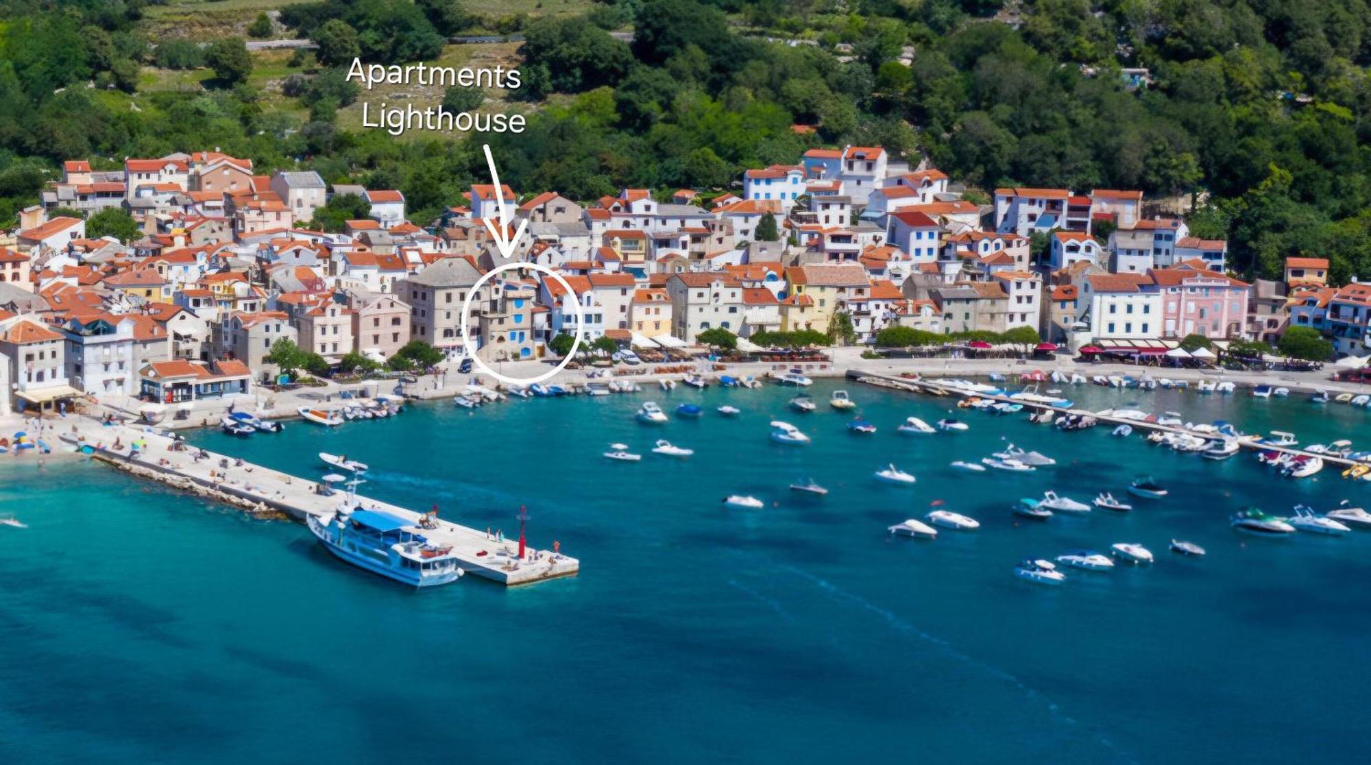 Apartments Lighthouse Baška Eksteriør billede